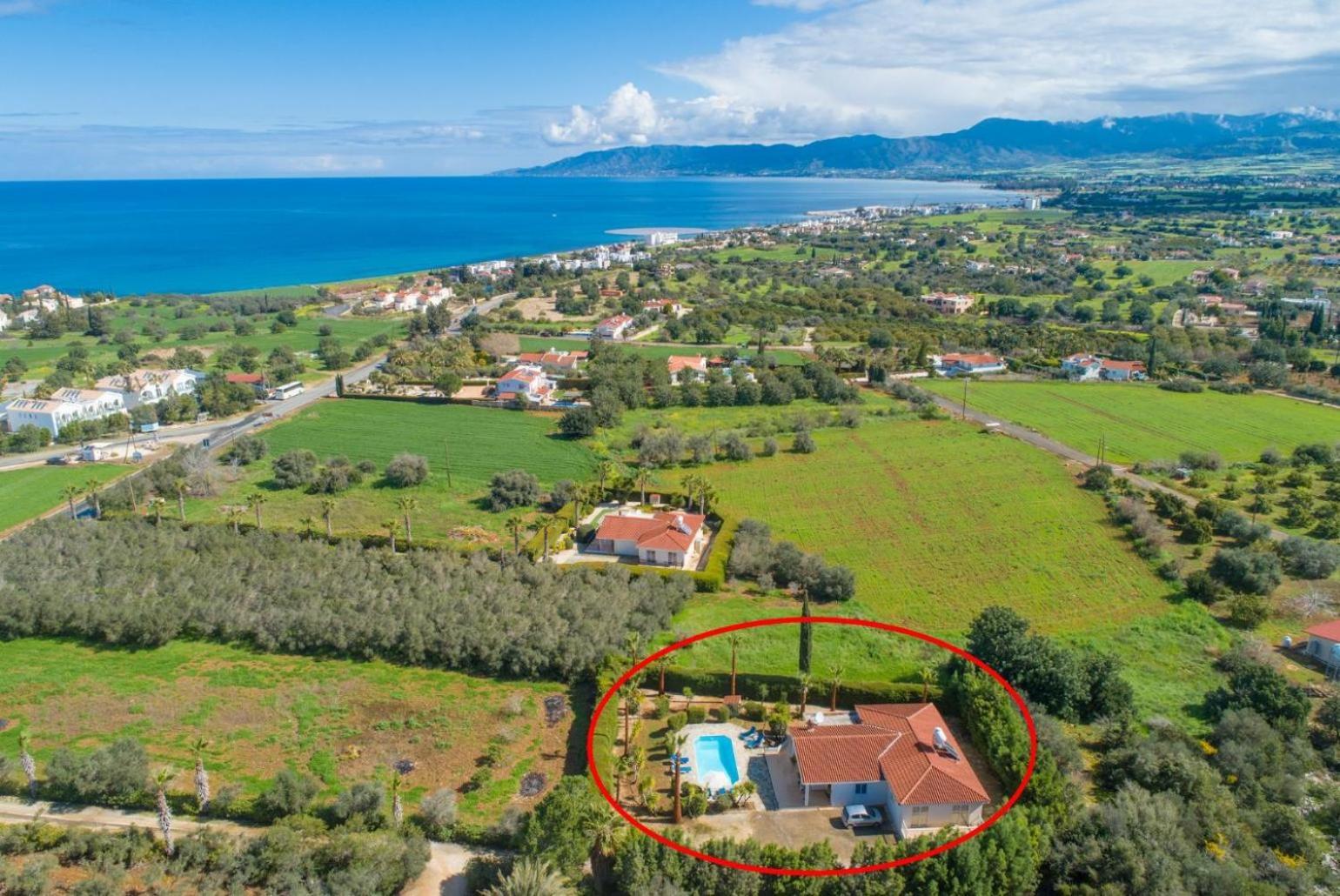 Villa Christia Maris Neo Chorio Exterior foto